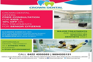 top dental care in coimbatore