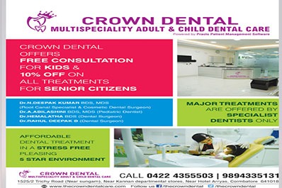 dental hospital in coimbatore