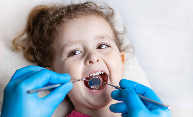 Pediatric dental care and regular checkups for children at trusted clinics in Coimbatore.